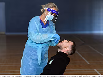 No positive tests in first rou...