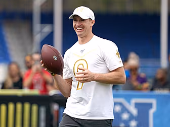 New Orleans Saints' Drew Brees...
