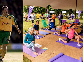 'The players set my yoga mat o...