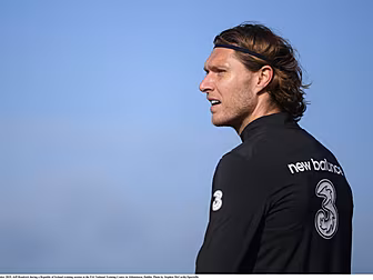 Ireland midfielder Jeff Hendri...