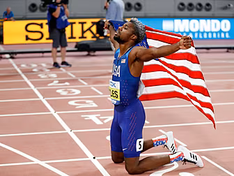 Taking a knee at Tokyo Olympic...