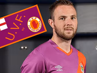 New Linfield away jersey share...