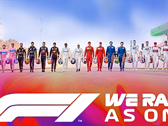 Formula One launch #WeRaceAsOn...