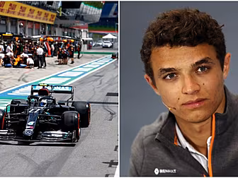 Bottas wins, Norris podium in...