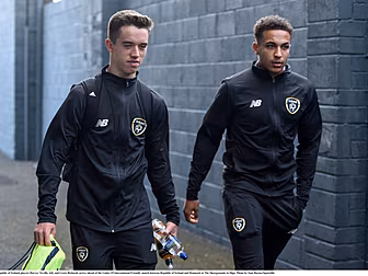 Ireland youngster Harvey Nevil...