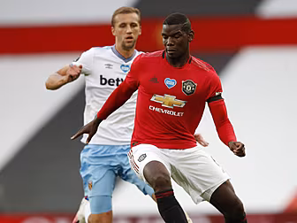 WATCH: Pogba handball almost c...