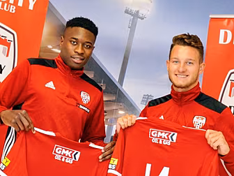 Derry continue signing spree w...