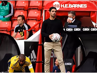Arteta discusses shame of FA C...