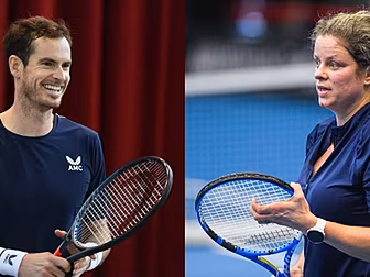 Andy Murray and Kim Clijsters...
