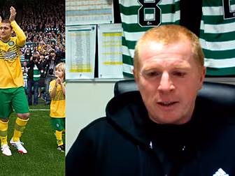 Neil Lennon emotionally recall...