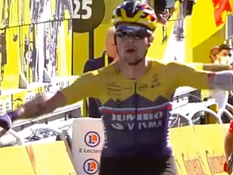 Roglic lays down marker in cla...