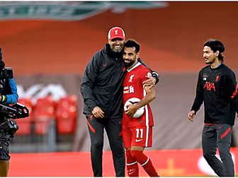 Klopp praises 'special' Salah...