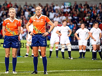 Match officials for the Six Na...
