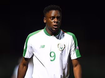 Ireland U21 striker Jonathan A...