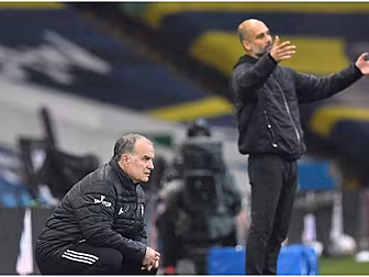 Bielsa hails players after 'be...