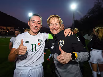 Ireland captain Katie McCabe s...