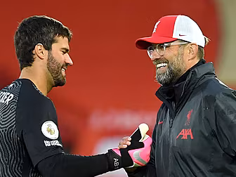 Klopp gives Alisson update as...