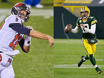 Brady and Rodgers front and ce...