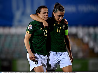 Ireland's playoff hopes dented...