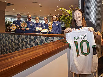 Ex-Ireland midfielder Katie Ta...