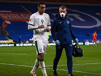 Ireland striker Idah out for t...