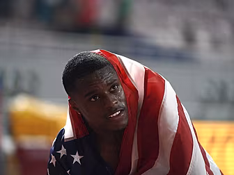 Sprint champion Christian Cole...