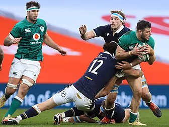 WATCH: Ireland end 2020 on hig...