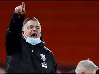 WATCH: Sam Allardyce reacts as...
