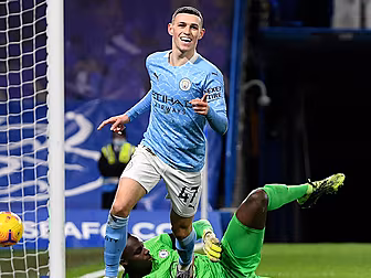City rising star Phil Foden ha...