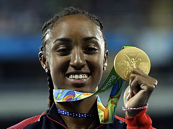 Olympic 100m hurdles champion...