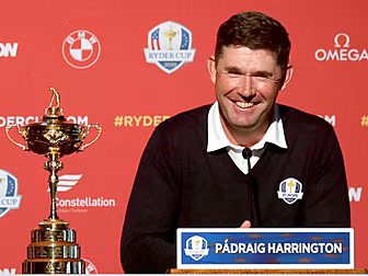 Harrington hopeful of party at...