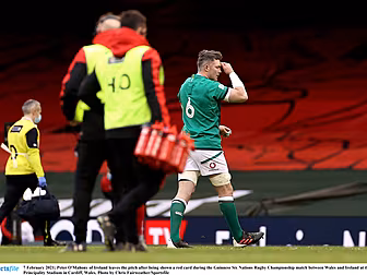 Peter O'Mahony handed three ga...