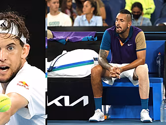 The Australian Open peaked on...