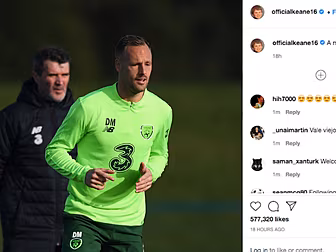 'I had to message Roy myself'...