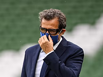 France head coach Fabien Galth...