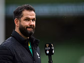 Andy Farrell 'concerned' by Ir...