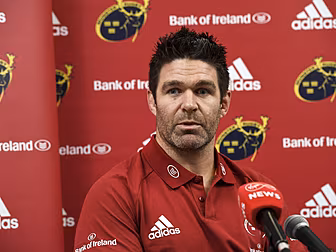 Munster stalwart Billy Holland...