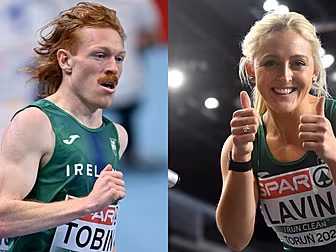 Sarah Lavin and Sean Tobin pro...