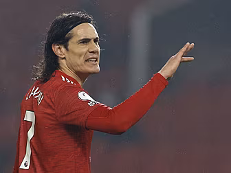 Cavani unhappy at Manchester U...
