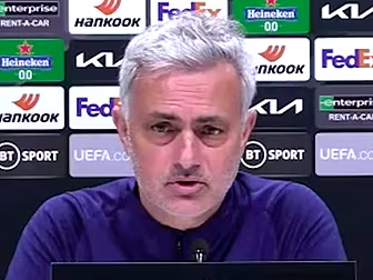 WATCH: Mourinho aims cheeky di...