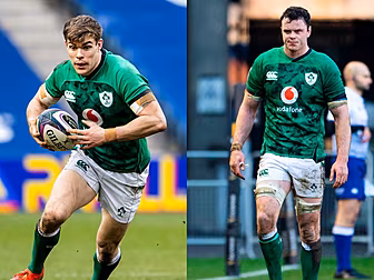 Garry Ringrose and James Ryan...
