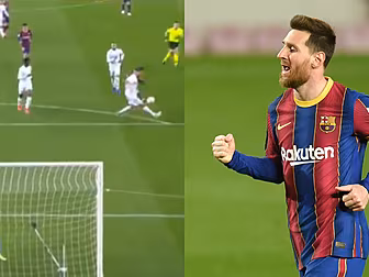 WATCH: Lionel Messi's casually...