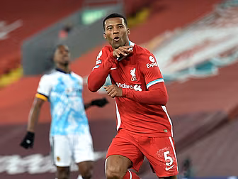 Gini Wijnaldum leaving for Bar...