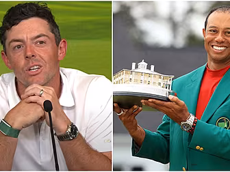 'I went over to Tiger's house'...