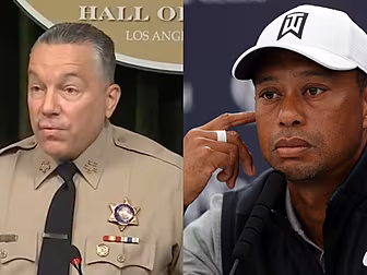Tiger Woods reacts to police r...