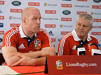 Gatland admits O'Connell could...
