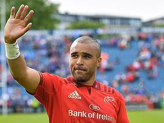 Zebo named in Munster team for...