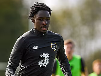 Ireland U21 striker Joshua Kay...