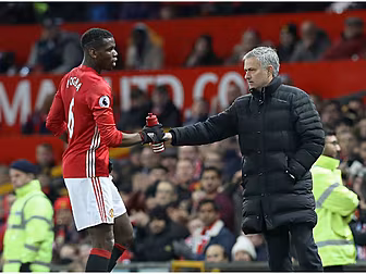 Pogba hits out at Mourinho's m...
