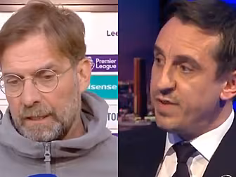 Klopp responds to Neville crit...